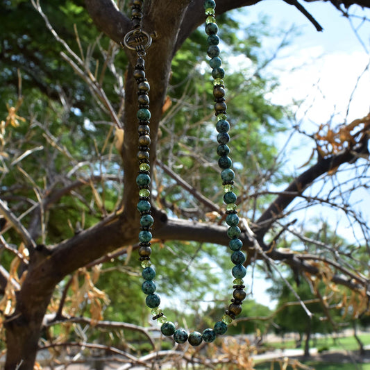 african turquoise necklace