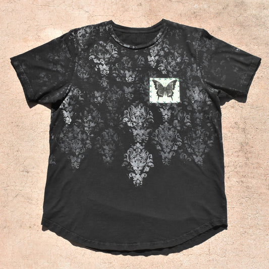 butterfly grunge tee