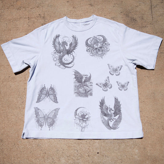 dragon collage tee