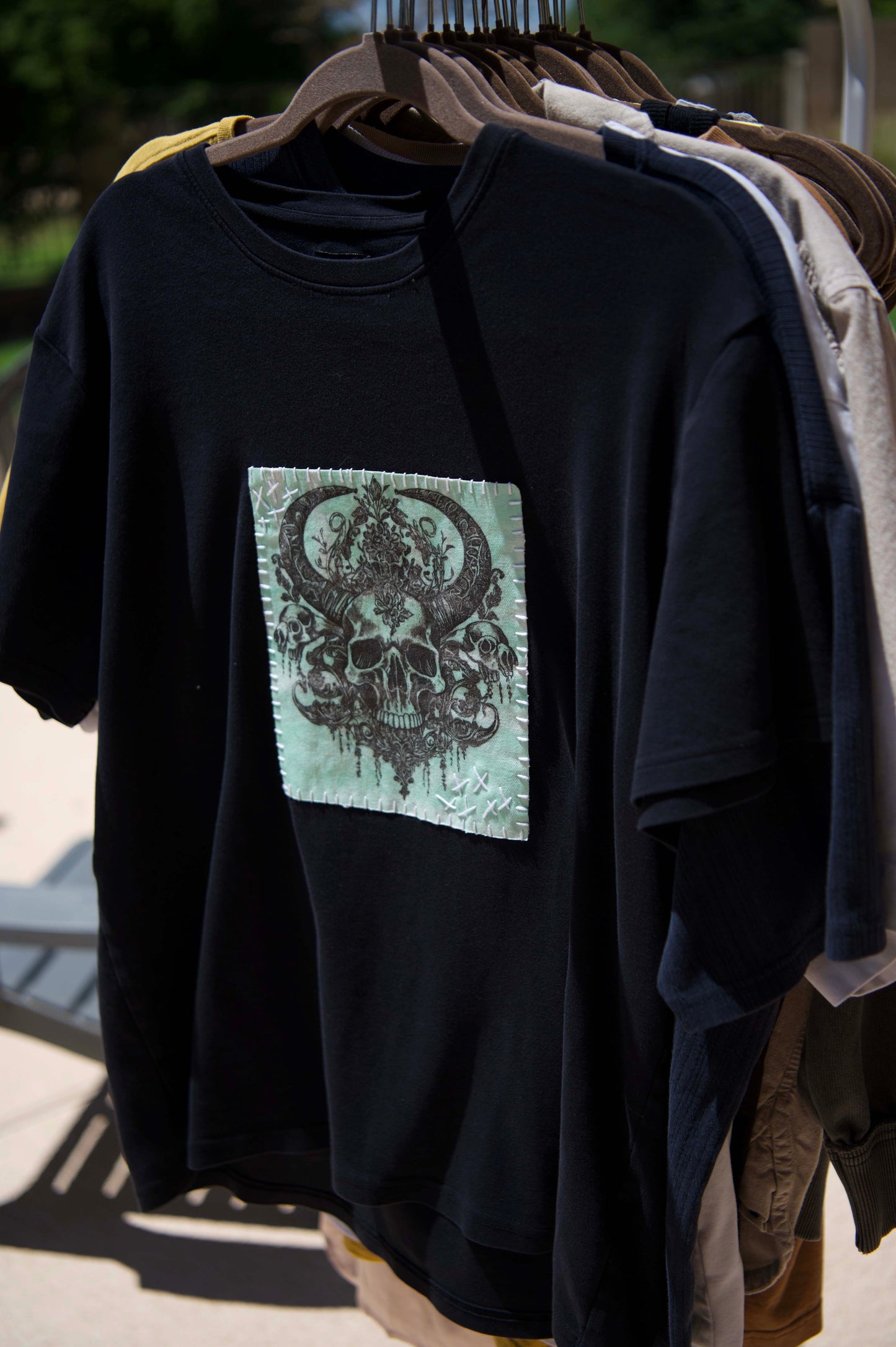 ornamental skull tee