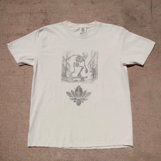 skull & lotus tee